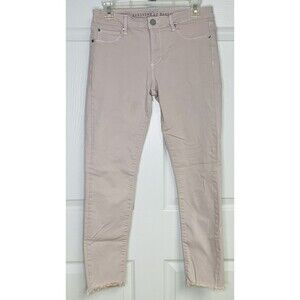 Articles of Society Los Angeles Jeans Size 27 Pink Cutoff Crop Dana Point FLAW